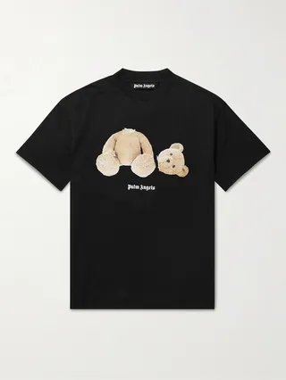 Printed Cotton-Jersey T-Shirt