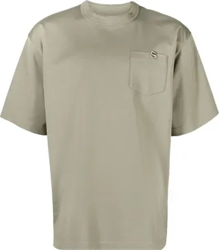 embroidered-logo short-sleeve T-shirt