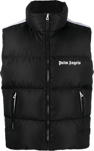 Logo-Printed Padded Gilet