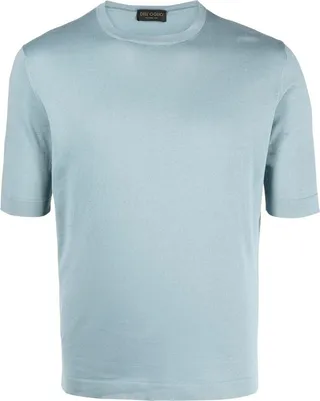crew-neck cotton T-shirt