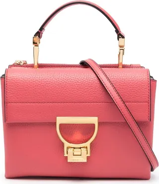 Arlettis leather shoulder bag