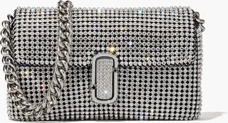 The Rhinestone J Marc Mini Shoulder Bag - Crystals