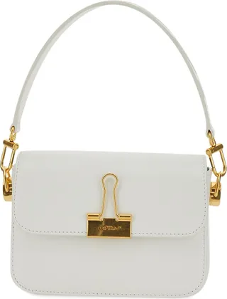 Small Leather Binder Bag