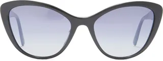 55mm Cat Eye Sunglasses