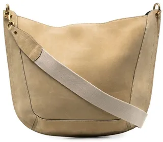 Suede Saddle Bag