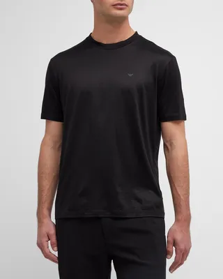 Men's Eagle Logo Crewneck T-Shirt