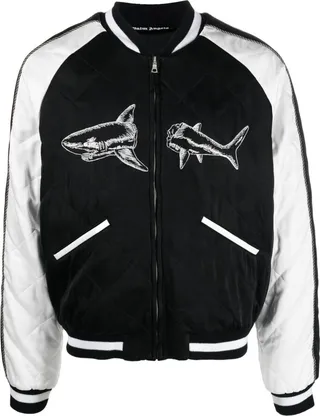 Broken Shark Sukajan bomber jacket