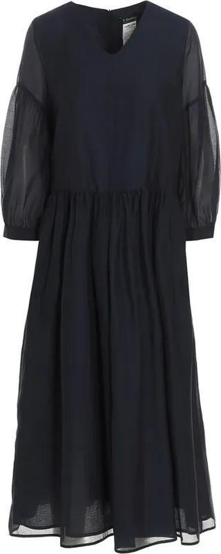 'S Max Mara V-Neck Midi Dress