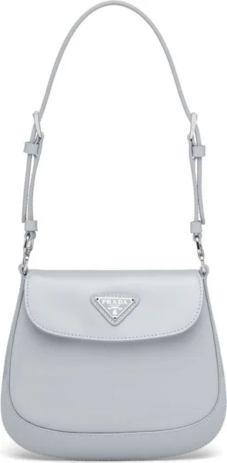 Cleo brushed-leather mini bag