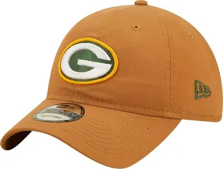 Men's New Era Brown Green Bay Packers Core Classic 2.0 9TWENTY Adjustable Hat