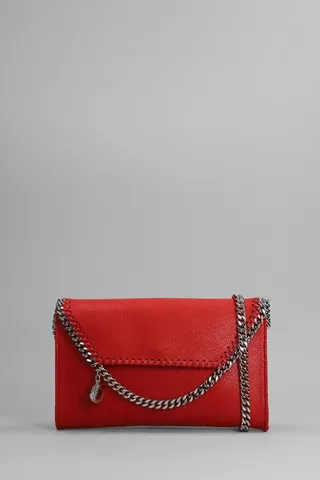 Shoulder Bag In Red Polyester