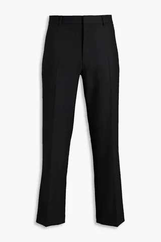Wool-twill pants
