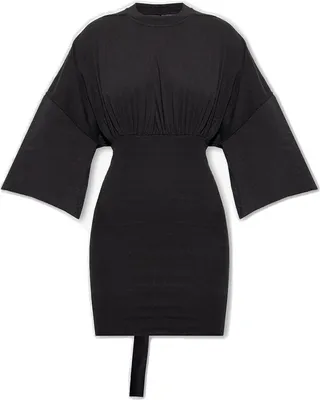 Rick Owens DRKSHDW Cinched Tommy Mini Dress