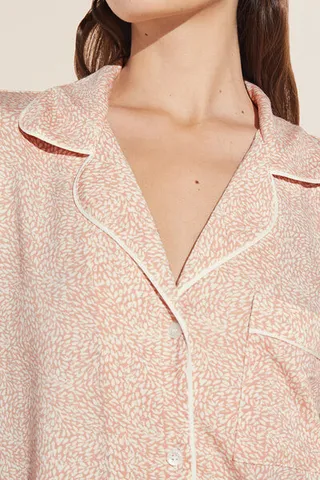 Gisele Printed Tencel Modal Long PJ Set
