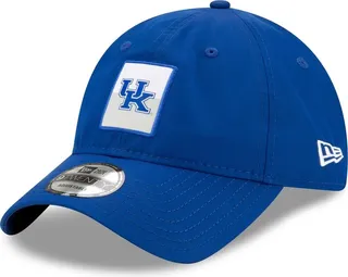 Men's New Era Royal Kentucky Wildcats Contrast Patch 9TWENTY Adjustable Hat