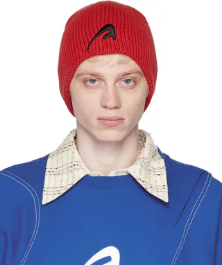 ADER error Red A-Peec Beanie