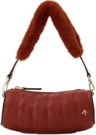 Manu Atelier Cylinder Mini Padded Shoulder Bag