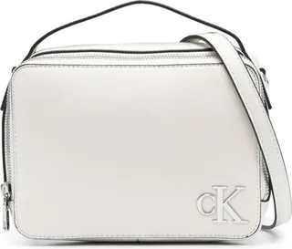 Logo-Plaque Crossbody Bag