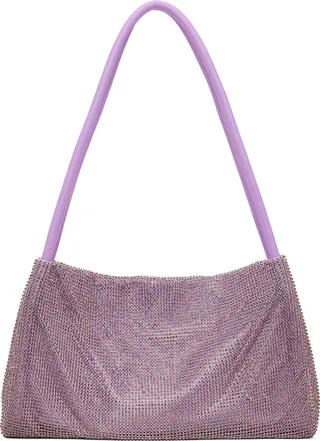 Staud Purple Penny Shoulder Bag