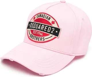 Logo-Patch Distressed Cap