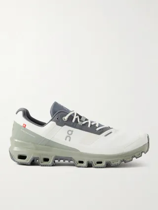 Cloudventure Waterproof Neoprene-Trimmed Mesh Running Sneakers
