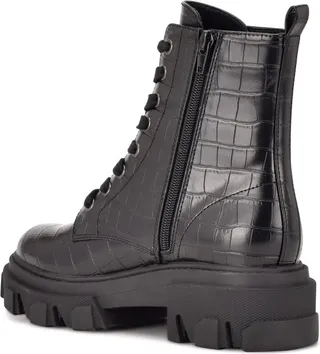 NINE WEST Women's Clover3 Combat Boot