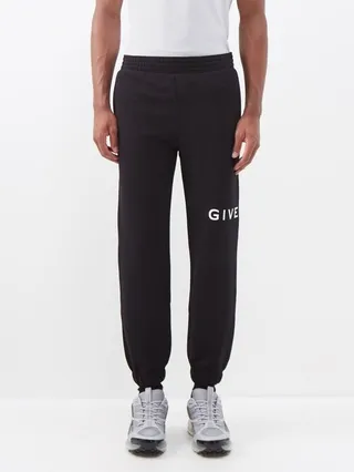 Logo-print Cotton-jersey Track Pants