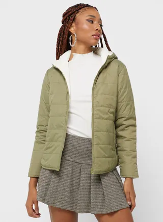 Reversible Design Padded Jacket