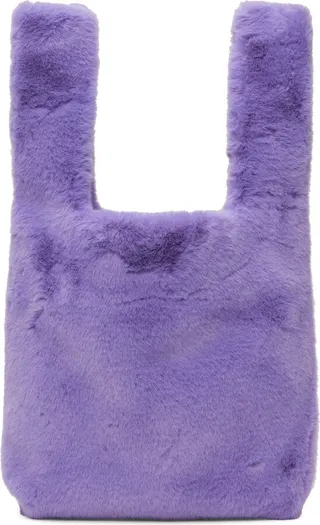 Stand Studio Purple Market Tote