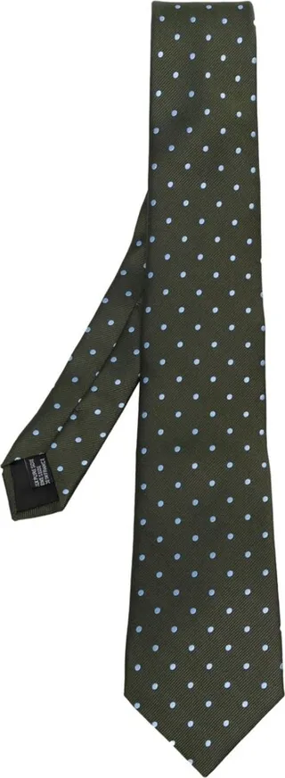 Polka Dot Silk Tie