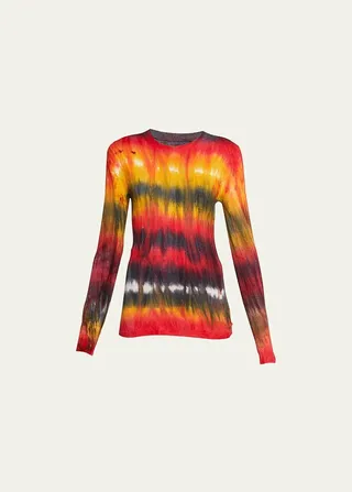 Miller Cashmere Tie-Dye Top