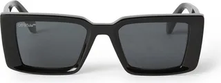Off-White Savannah Rectangular Frame Sunglasses