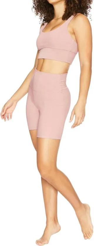 Bike Short in Antique Rose