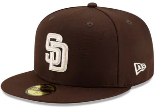 Men's Brown San Diego Padres Alternate Authentic Collection On-Field 59FIFTY Fitted Hat