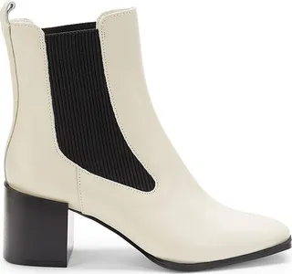 Darxi Leather Block Heel Chelsea Boots