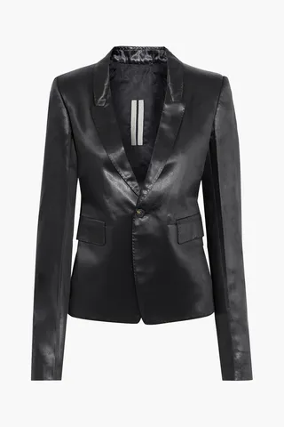 60CM satin blazer