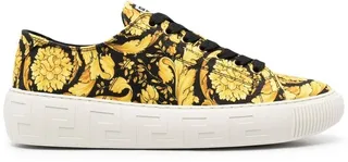 Greca Barocco print low-top sneakers