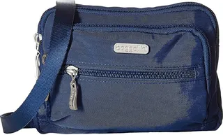 Baggallini Triple Zip Bagg (Pacific) Cross Body Handbags