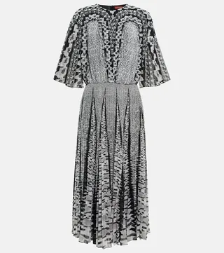 Kliulo printed midi dress