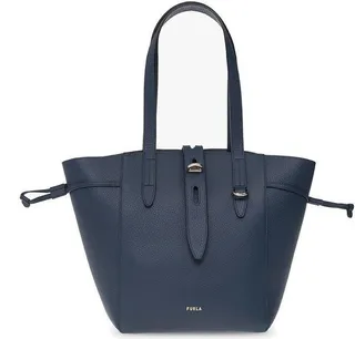 Furla Net Logo Printed Tote Bag