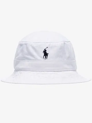 Loft logo-embroidered bucket hat