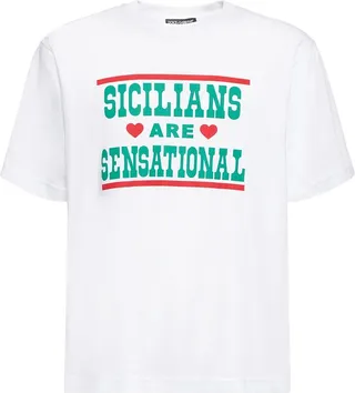 Re-edition print t-shirt