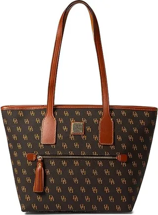 Dooney & Bourke Gretta Small Tote (Brown T'Moro) Handbags