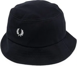 Embroidered-Logo Bucket Hat