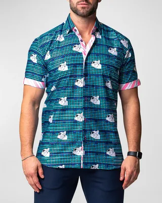 Men's Galileo Dog Dream Sport Shirt