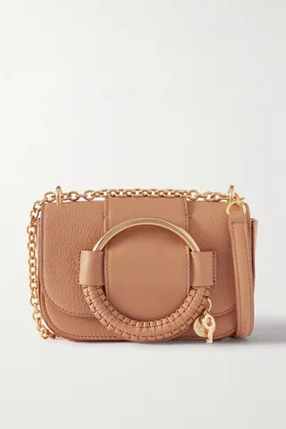 See By Chloé - Hana Mini Textured-leather Shoulder Bag - Brown
