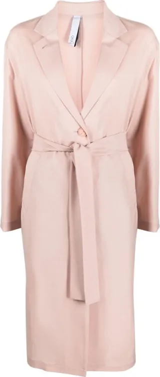 Midi Cotton-Wool Trench Coat