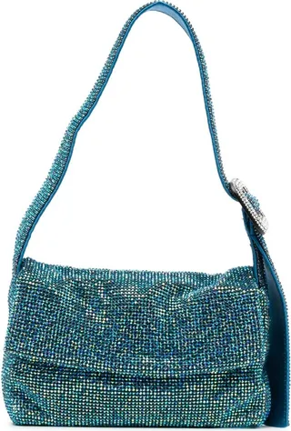 Vitty crystal-embellished tote bag