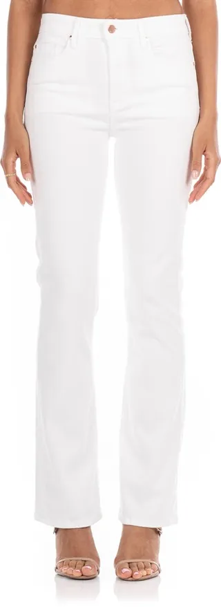 Lily High Waist Slim Bootcut Jeans