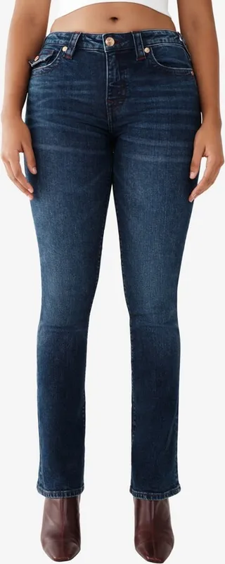 True Religion Women's Becca Mid Rise Bootcut Jeans